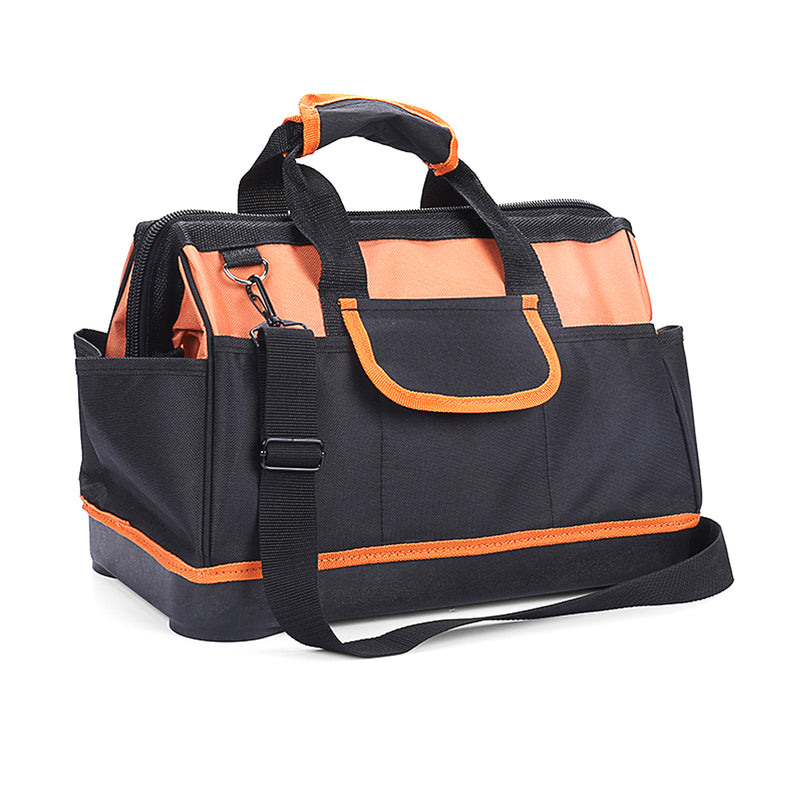 18inch Oxford Hardware Technician Tool Bag Molded Base Backpack Pouch Organizer