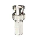 10pcs Copper BNC Male Plug RG59 Connector TV Aerial Coaxial Cable Adapter