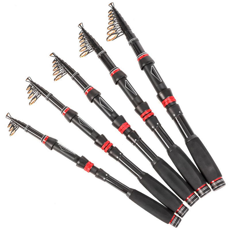 CAPACI 28081 RC Series EVA Retractable Fishing Rod Portable Outdoor Fishing Pole Fishing Accessories-1.8M/2.1M/2.4M