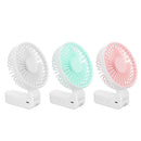 Portable USB Rechargeable Umbrella Hanging Fan Handheld Desktop Mini Folding Fan Air Cooler Cooling Fan For Office Outdoor Travel
