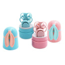 Baby Bunny Manicure Care Set Child Nail Clipper Set Baby Care Nail Scissors 5 Piece Set