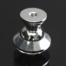10Pcs 20mm Round Crystal Glass Cabinet Knobs Drawer Furniture Pull Handle