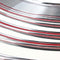 DIY Silver 15M 6mm Car Auto Chrome Moulding Trim Strip For Window Bumper Grille