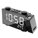 H8 Projection Clock Creative Alarm Clock Laser Multifunction Digital Clock FM Radio Clock