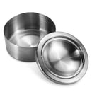 Stainless Steel Round Ashtray Lidded Smoking Portable Car Ashtray With Lid Cover Windproof