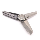 LAOTIE Mini EDC Folding Knife Saw Multifunctional Pocket Knife Climbing Hiking Outdoor Tactical Tools