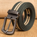 JINWEI ZK15 140cm 3.8cm Cutable Adjustable Tactical Belt Durable Canvas Casual Belt