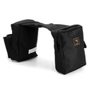 ATV Fuel Tank Saddlebags Quad Bike Motorcycle Saddle Bag Snowmobile Pocket Storage Black