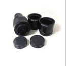 1X C Mount Metal Digital Microscope Adapter Port Relay Lens for CCD CMOS Camera Video