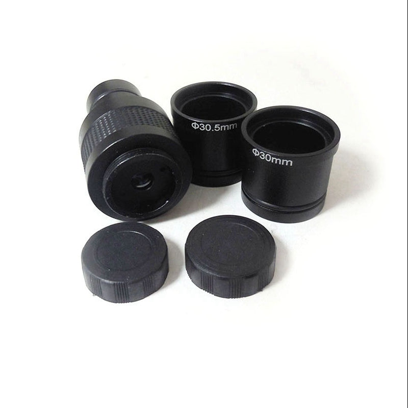 1X C Mount Metal Digital Microscope Adapter Port Relay Lens for CCD CMOS Camera Video