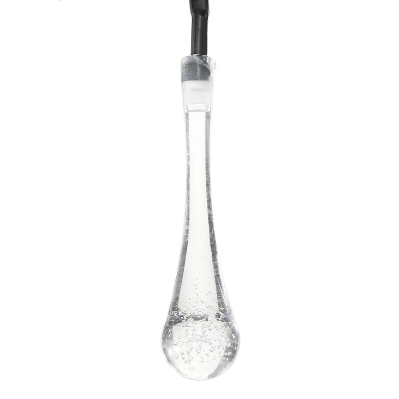 Solar Powered Outdoor 50 LED Droplet Fairy String Light Wedding Christmas Party Home Decor Lamp DC3V