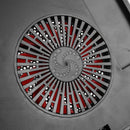 Notebook Cooling Fan Laptop Cooler Pad Air-cooled 5 LED Fans 2 USB Ports For 12-17 inch Laptop