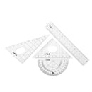 M&G ACS90807 Drawing Compass Set Compass Rule Plotter Stationery