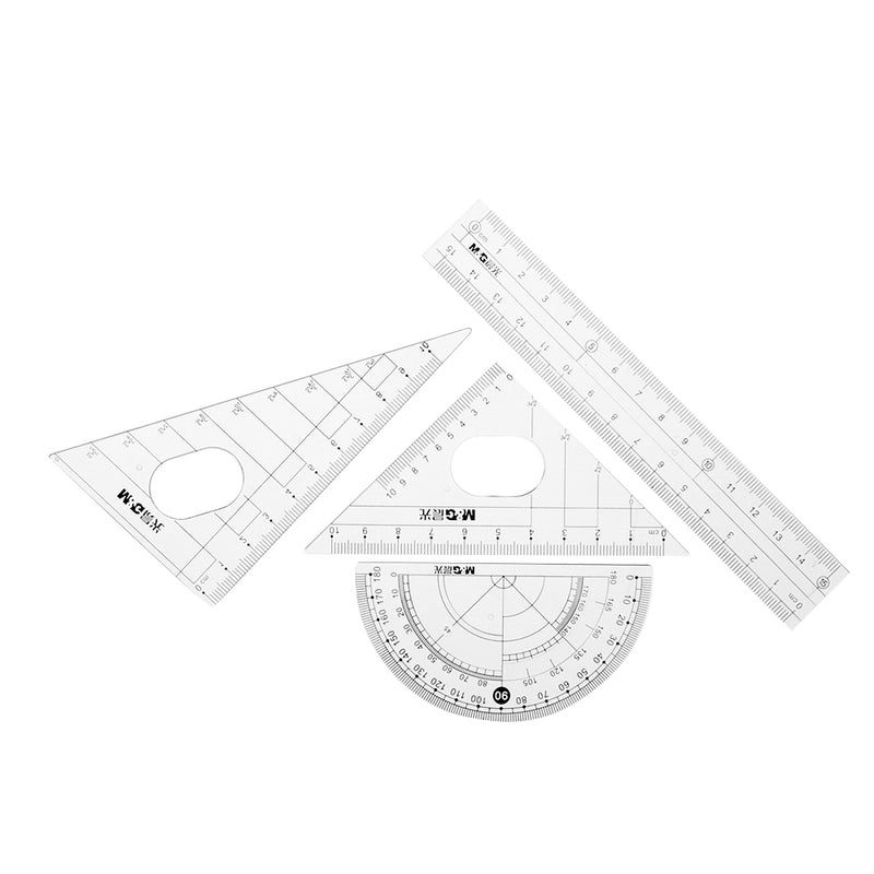 M&G ACS90807 Drawing Compass Set Compass Rule Plotter Stationery