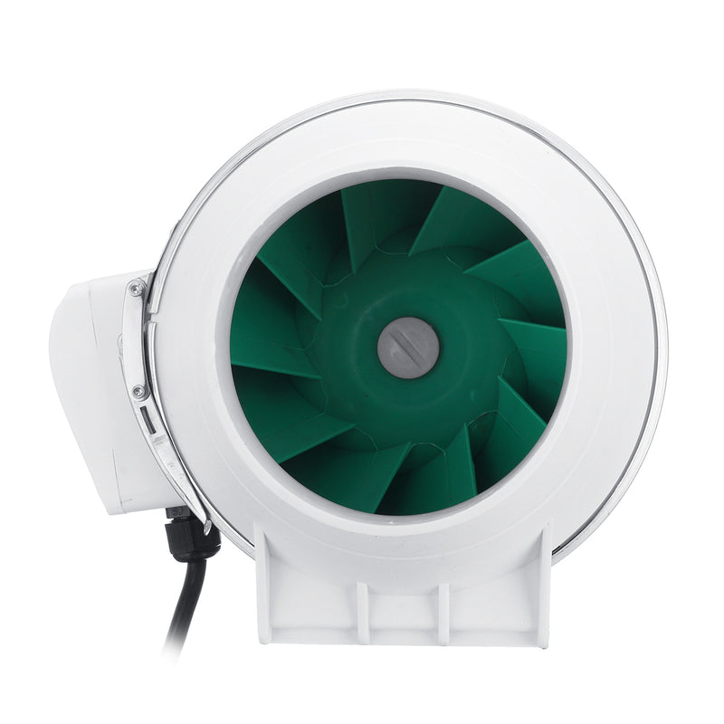 3/4inch Inline Duct Hydroponic Air Blower Fan Booster Ventilation System Low Noise Fan