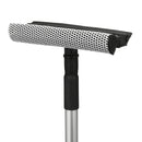 Telescopic Window Glass Cleaner Wiper Squeegee Sponge Washer Home Cleaning Brush