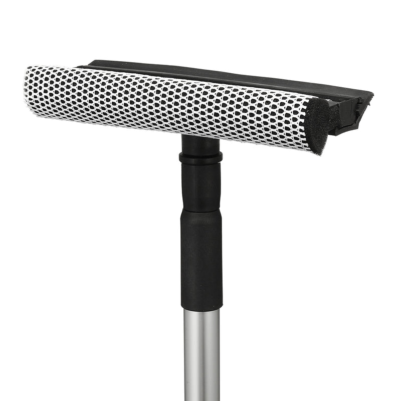 Telescopic Window Glass Cleaner Wiper Squeegee Sponge Washer Home Cleaning Brush