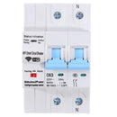 MoesHouse 2P 63A WiFi Smart Circuit Breaker Switch Smart Home Automation Overload Short Circuit Voice Control with Alexa Google Home