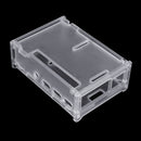 KEYES Tranparent Acrylic Protective Shell Holding Case for Raspberry Pi 4 Model B Only
