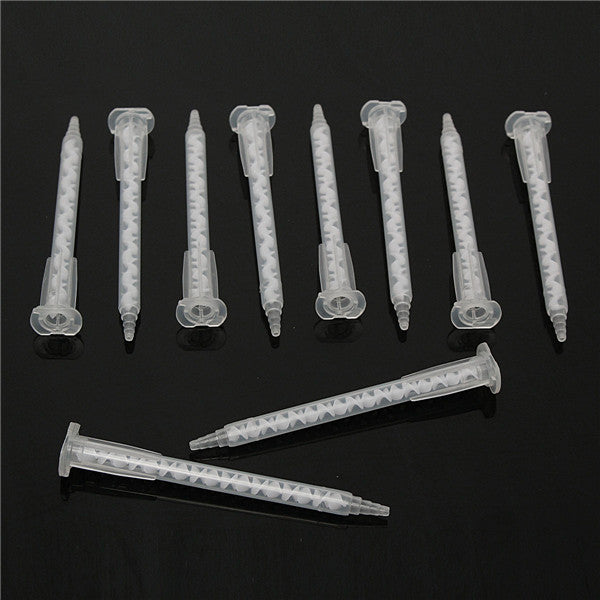 10PCS 50ML MA5.4-17S AB Gule Epoxy Adhesive Applicator Mixing Nozzle