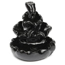 Ceramic Backflow Incense Cone Burner Feng Shui Censer Holder Water Stream Home Fragrant Furnace