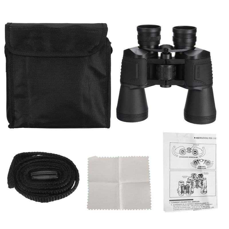 20X50 Portable Day/Night Outdoor HD Binoculars Telescope Optics