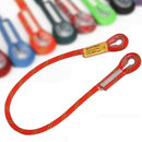Outdoor Camping Hiking Safety Rope Rock Climbing Mountaineering Sling Loop Rope Life Rope-Orange 60/100/120/150/200cm