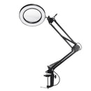5X Magnifier Magnifying Glass LED Large Lens Lighted Lamp Top Desk with Clamp