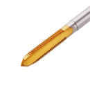 Drillpro 1/4-28 UNEF Right Hand Screw Tap with or without Titanium Coating Thread Tap with Round Thread Die
