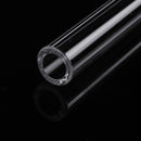 4Pcs 250mm OD 7mm 1.5mm Thick Wall Borosilicate Glass Blowing Tubes