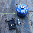 BRS Portable Mini Camping Titanium Stove Outdoor Gas Cooking Stove Survival Furnace Stove Pocket Picnic Cooking Gas Burner Brs-3000T