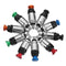 M4x0.7mm Motorcycle Screw Fork Air Bleeder Relief Valve Supermoto Motard Racing