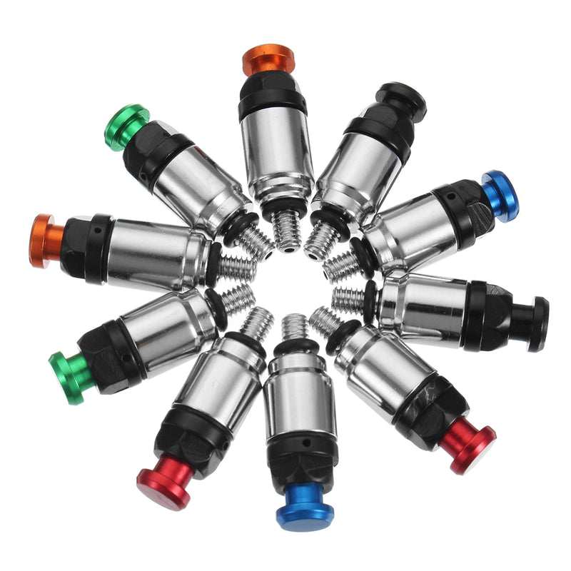 M4x0.7mm Motorcycle Screw Fork Air Bleeder Relief Valve Supermoto Motard Racing