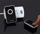 CACAZI Wireless Doorbell 300M Waterproof Door Bell AC 110-220V 80dB 1 Emitter 1 Receiver No Battery