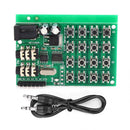 AE11A04 DTMF Audio Signal Generator Module Voice Dual Encoder Transmitter Board for MCU Keyboard 5 - 24VDC