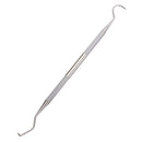 4 Pcs PVC Stainless Steel Oral Mirror Probe Dental Care Tools Tartar Remover