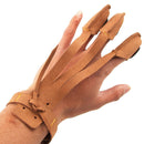 Tactical Archery 3 Fingers Protector Sleeve Microfiber Traditional Archery Recurve Bow Finger Gloves