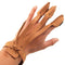 Tactical Archery 3 Fingers Protector Sleeve Microfiber Traditional Archery Recurve Bow Finger Gloves