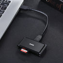 SSK SCRM630 Aluminum Alloy All-in-One USB 3.0 to Micro SD TF CF SD Card Reader