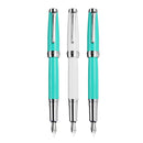 1 pcs DELIKE NEW MOON 3 Metal Fountain Pen Extra Fine Nib 0.38/0.6mm Writing Gifts