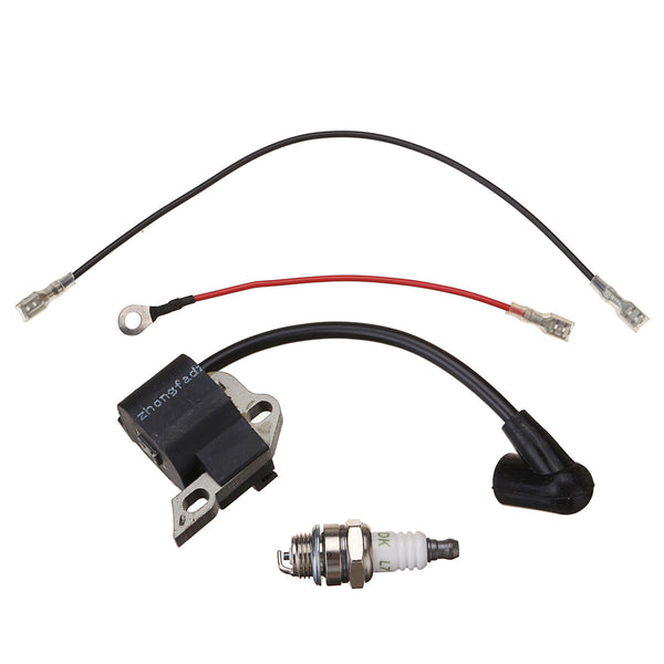 Ignition Coil WT Wires & Spark Plug Fit For Stihl 017 018 MS170 MS180 Chainsaw