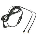 Black MMCX Replacement Earphone Cable 3.5mm Wire for Earphone SE215 SE315 SE425 SE535