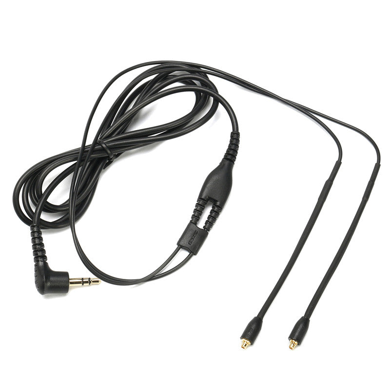 Black MMCX Replacement Earphone Cable 3.5mm Wire for Earphone SE215 SE315 SE425 SE535