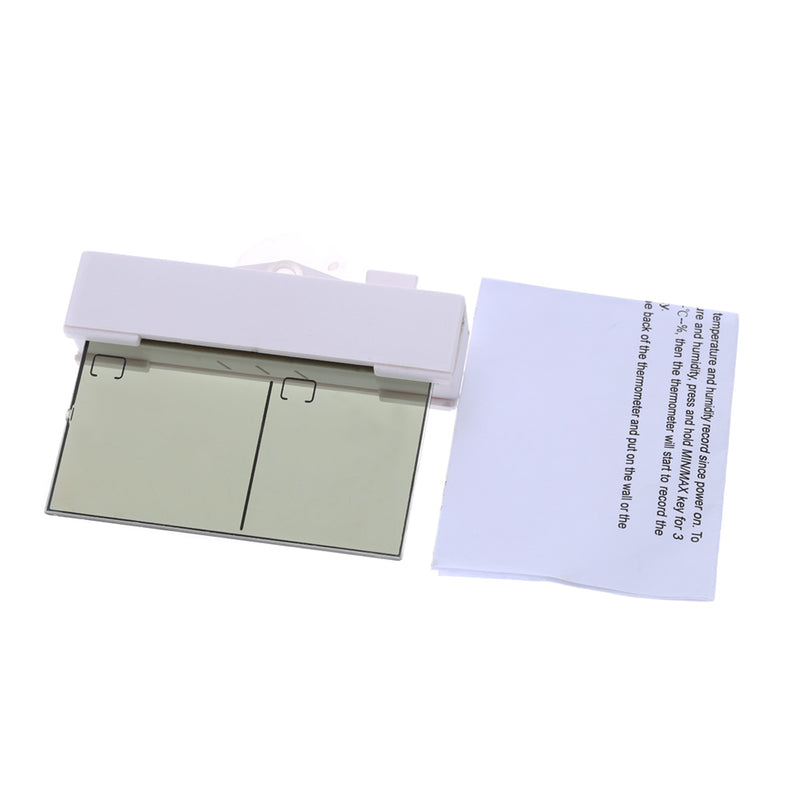 TS - H220 Mini LCD Display Digital Thermometer For indoor Outdoor Use Sucker Wall Hanging Temperature Hygrometer