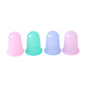 4Pcs Portable Silicone Massage Cupping Relax Muscles Reduce Swelling Relieve Pressure Massager Cup
