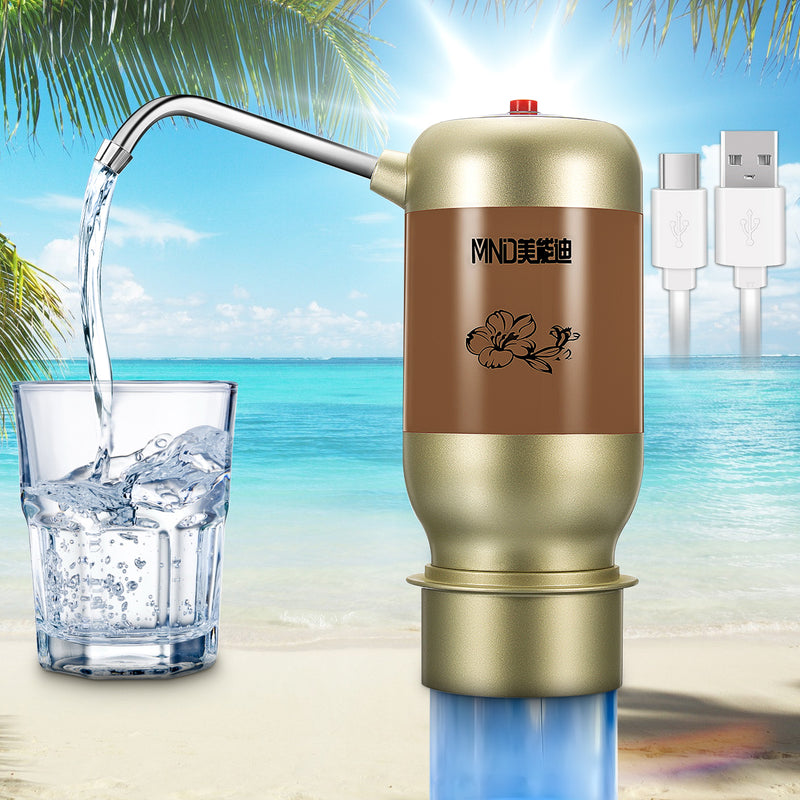 Electric Automatic Water Pump Dispenser Gallon Bottle Drinking With USB Cable Poratable Switch