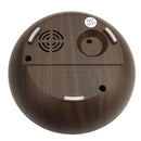 Luckyfine 7Color Light 400ML Wood Grain Aromatherapy Diffuser Portable Ultrasonic Cool Mist Humidifier
