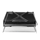 Portable Charcoal BBQ Grill Outdoor Camping Picnic Barbecue Cooking Folding Tool