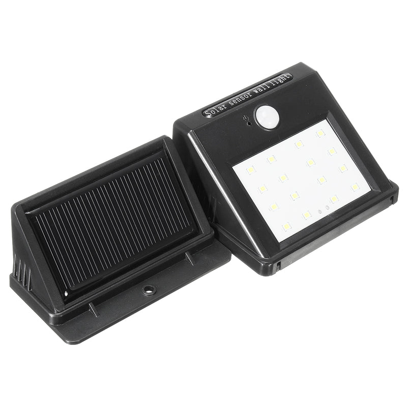 Waterproof LED Human Body Infrared Solar Sensor Wall Light Outdoor Garden Wall Lamp
