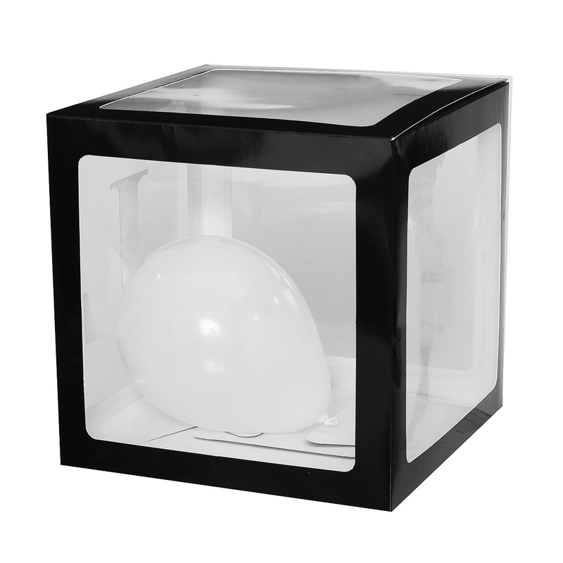 50 Balloon and 4 Transparent Box Balloon Birthday Wedding Christmas Party Decorations